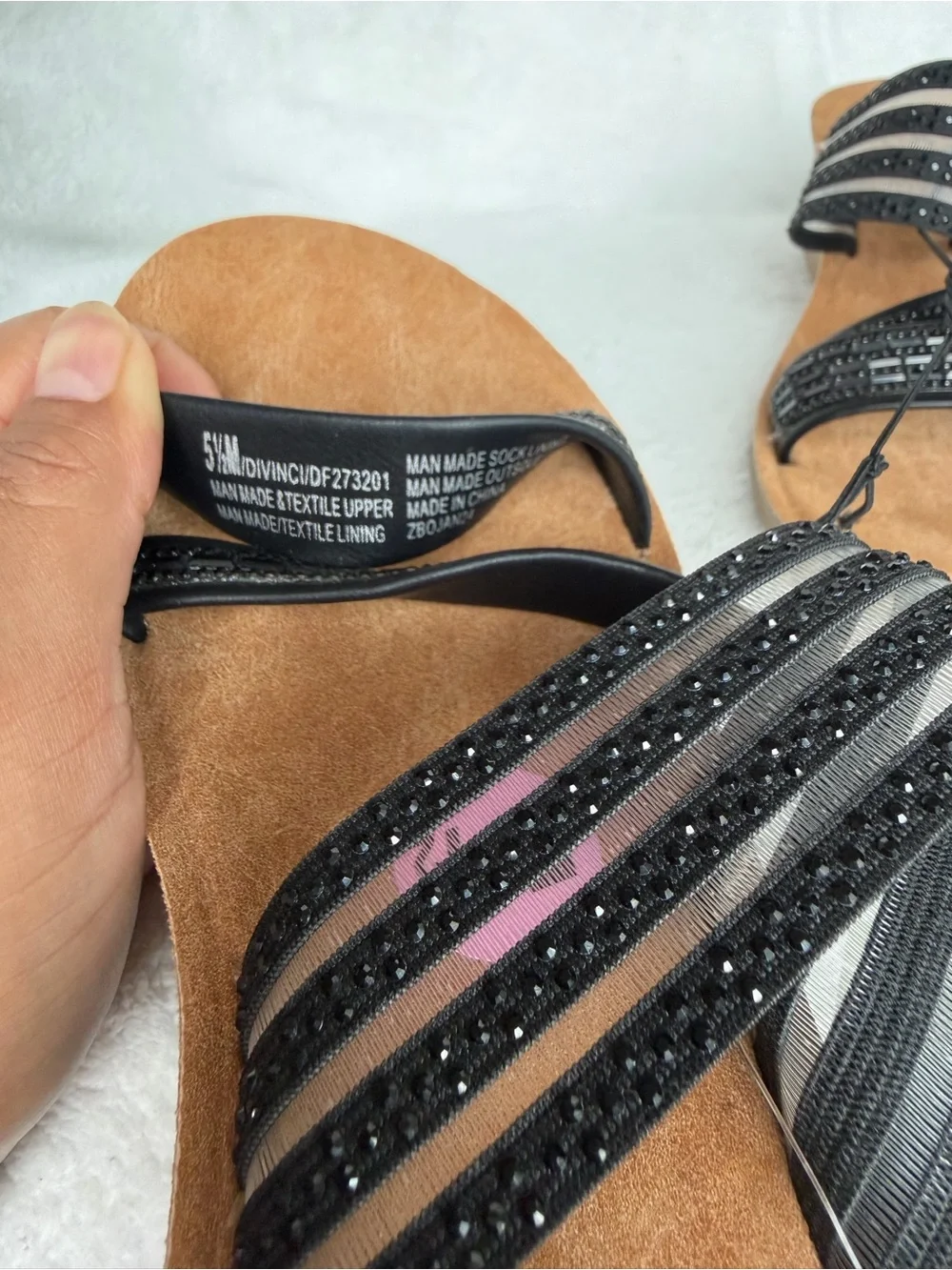 Daisy Fuentes slide sandals